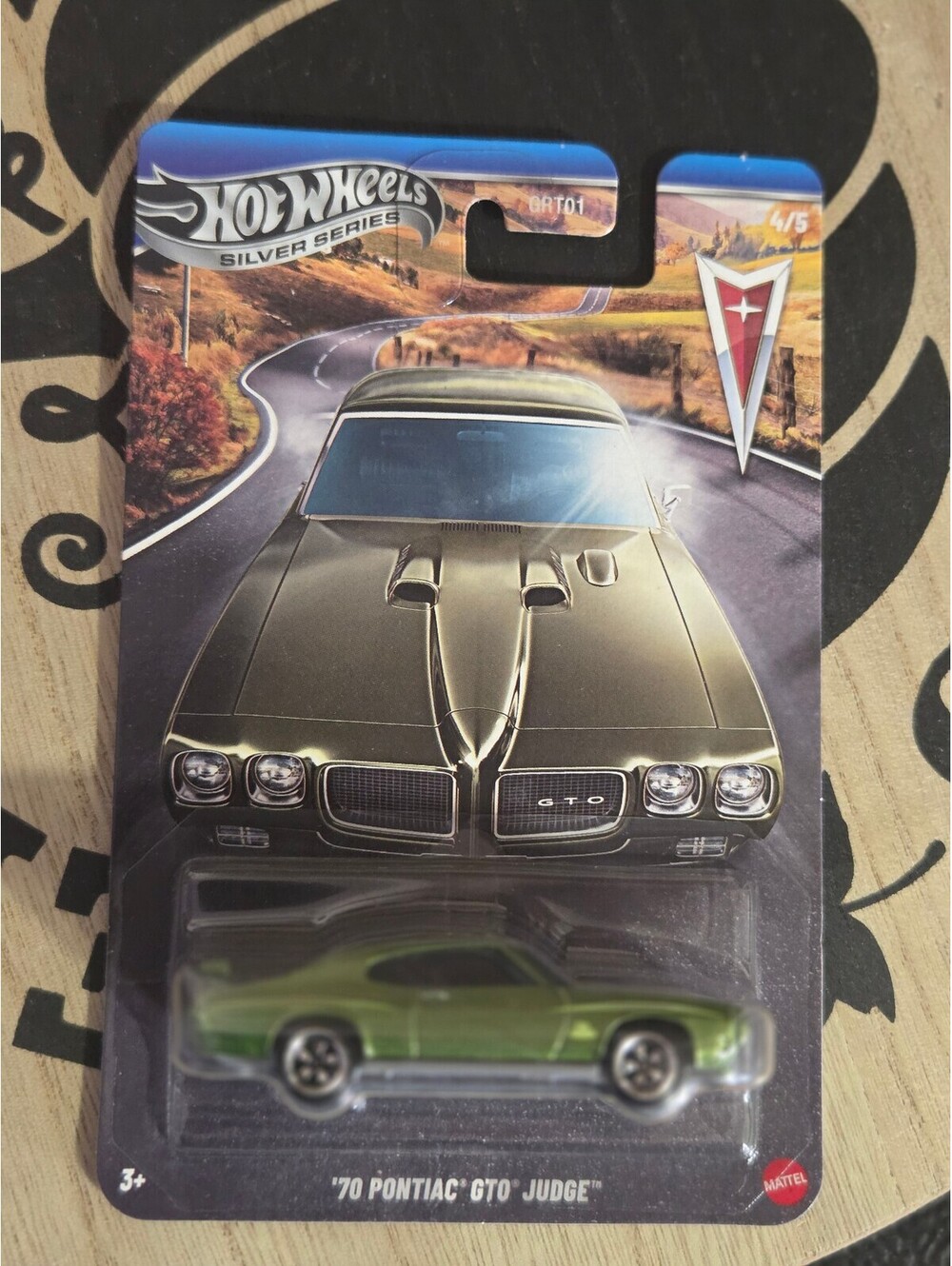 Hot Wheels Silver Series 70' Pontiac GTO Judge sealed NIB